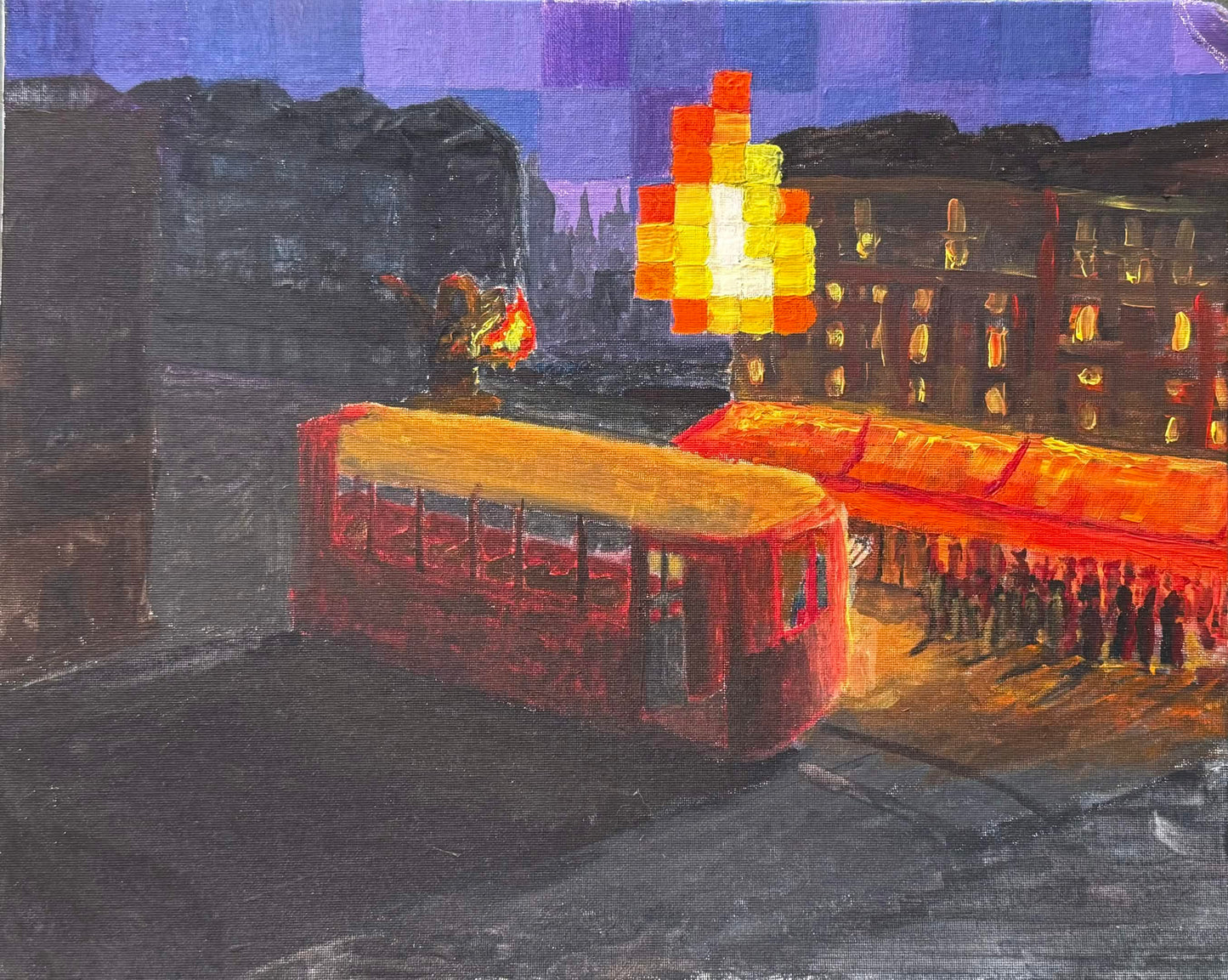 'Trolley Problem' - giclée fine art print